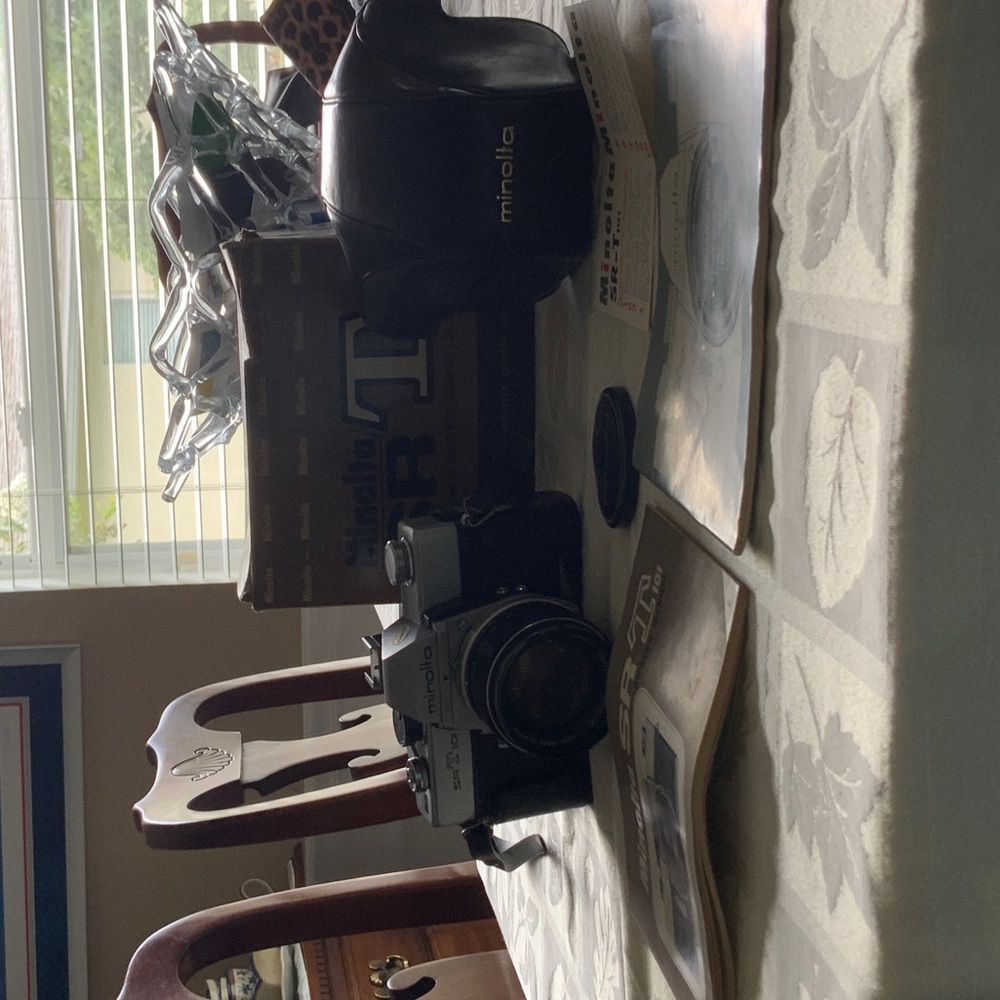 Minolta Film Camera with Lens
